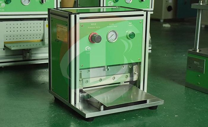 Pneumatic Battery Edge Cutting Machine For Lab