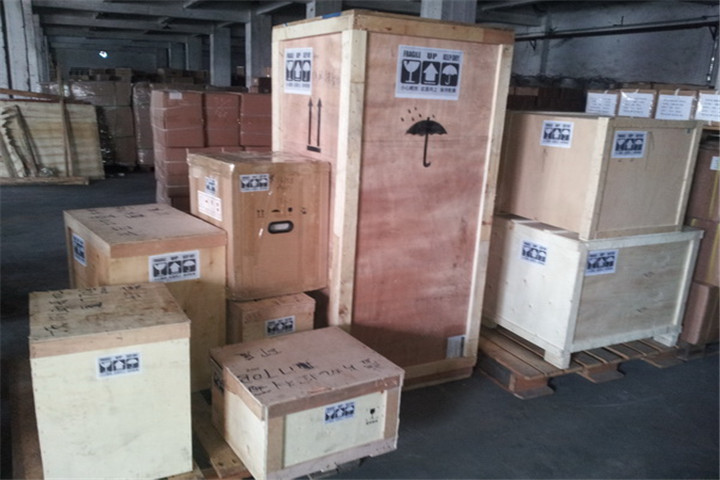 20 voet container fcl batterij apparatuur naar India voor pilot-schaal productielijn