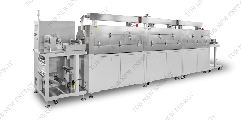 Machine voor het coaten van batterij-elektroden