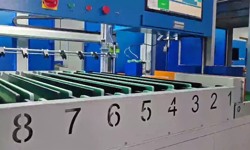 TOB NEW ENERGY Prismatic Cell Automatic Sorting Machine with High-Precision IR & Voltage Testing