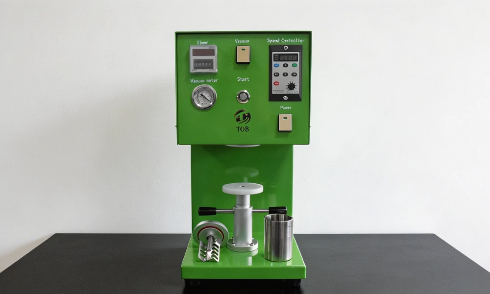 Laboratory vacuum planetary mixer for lithium-ion battery slurry preparation by coin cell research equipment manufacturer TOB New Energy Laboratory vacuum planetary mixer for lithium-ion battery slurry preparation by coin cell research equipment manufacturer TOB New Energy