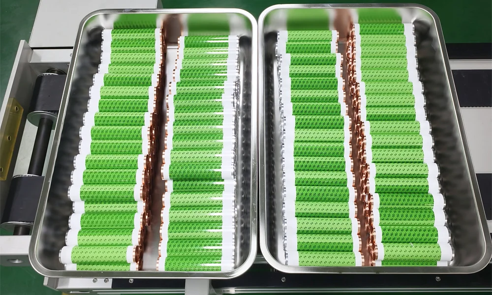 32140 Tabless Cylindrical Cell Jelly Rolls After Winding 32140 tabless cylindrical cell jelly rolls after winding