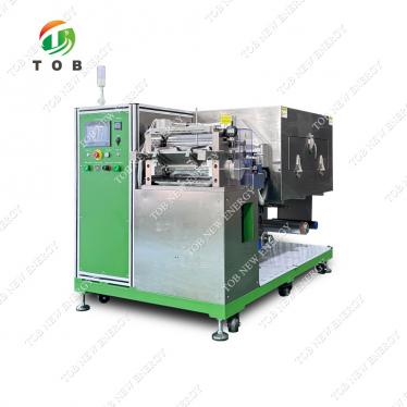 Kleine rol-naar-rol coatingmachine voor batterij-elektroden