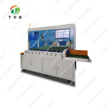 Automatische sorteermachine voor prismatische cellen
