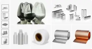 batterij materialen en materialen analyse