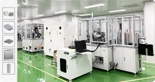 batterij productielijn