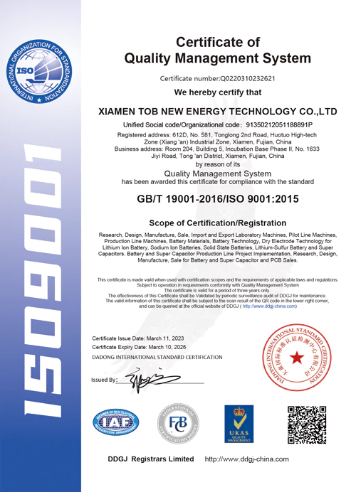 ISO 9001 kwaliteitsmanagementsysteem