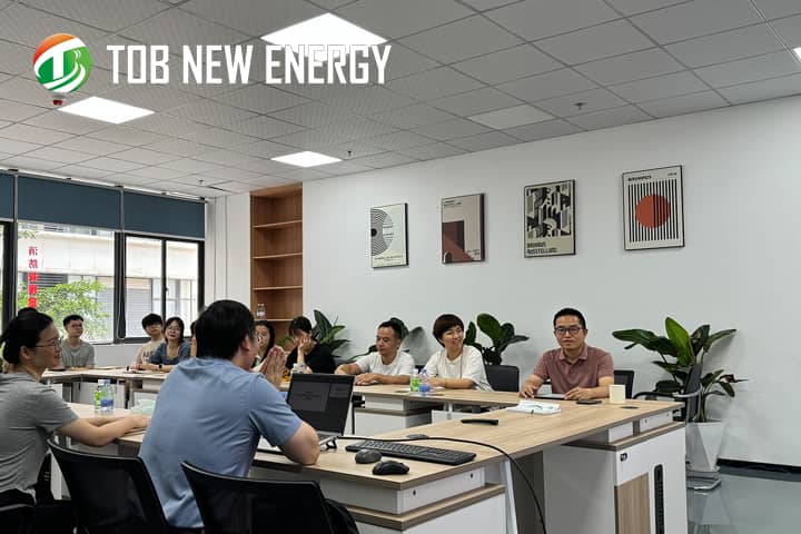 TOB NEW ENERGY ERP-beheersysteem Projectlanceringsbijeenkomst