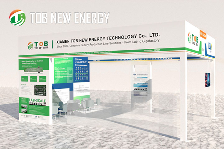 TOB Lab-to-Factory batterijoplossingen op CIBF 2025